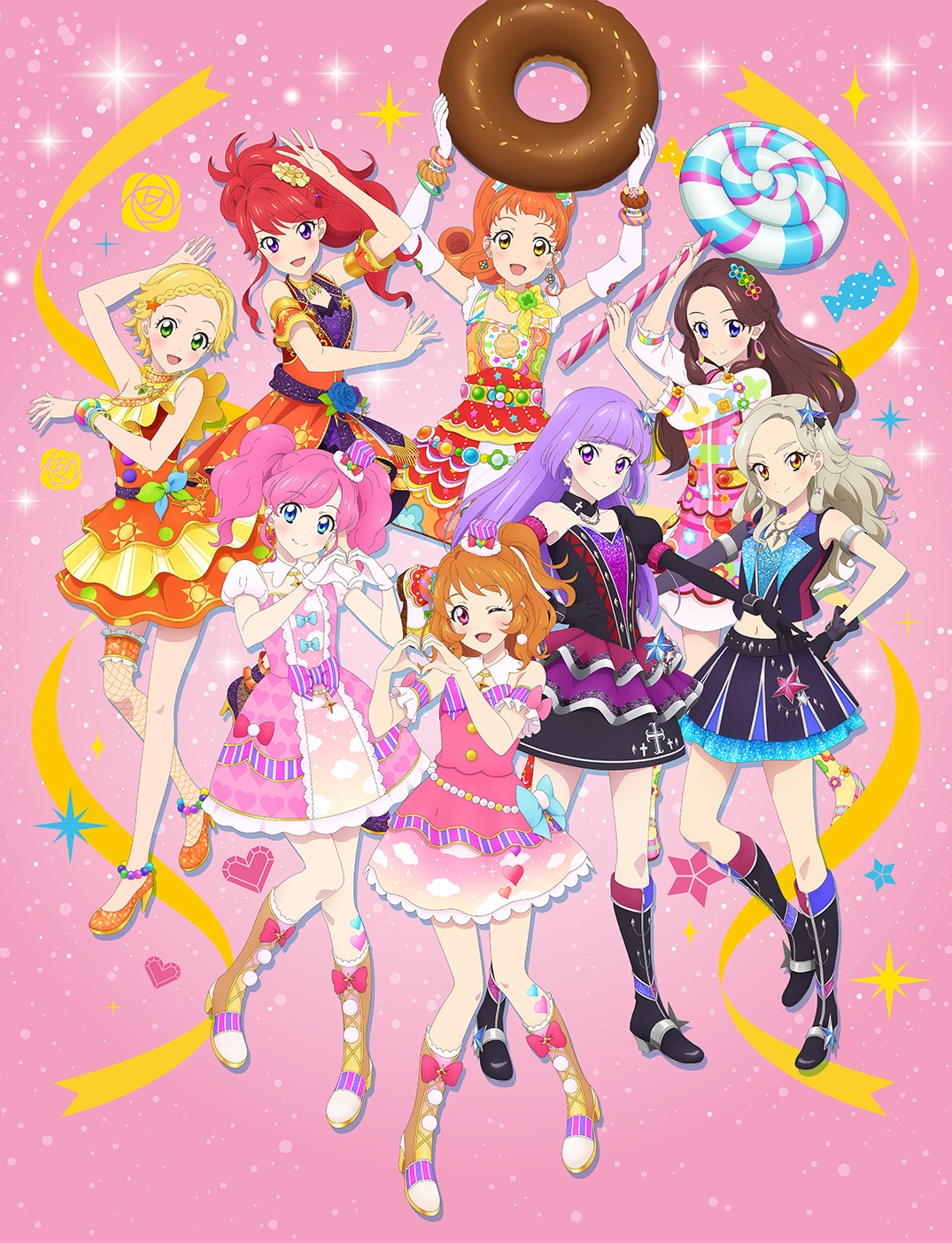 アイカツ！メモリアルステージ』キービジュアルが公開！ あかりたち8人