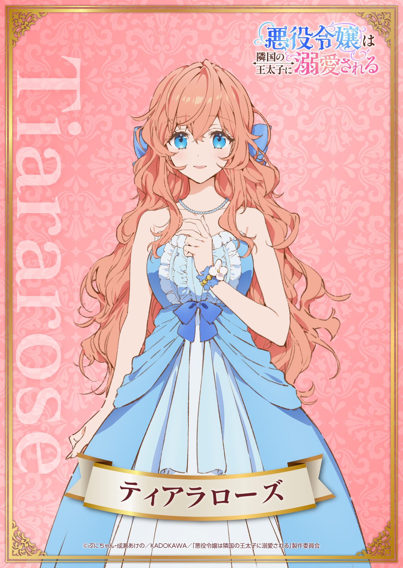 TVアニメ『悪役令嬢は隣国の王太子に溺愛される』キャラクター