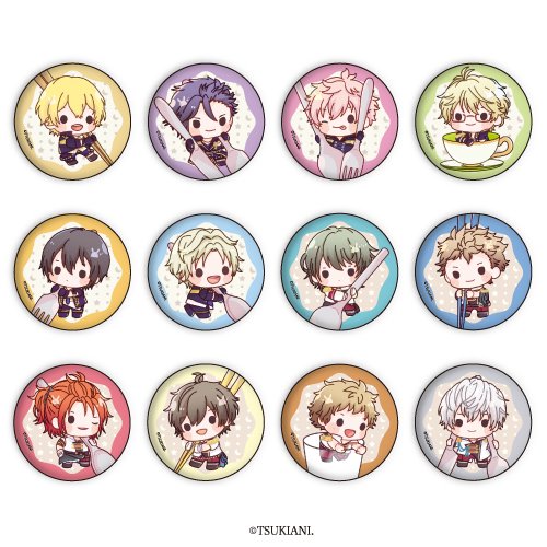 缶バッジ「ツキウタ。 THE ANIMATION」04/コンプリートBOX(全12種