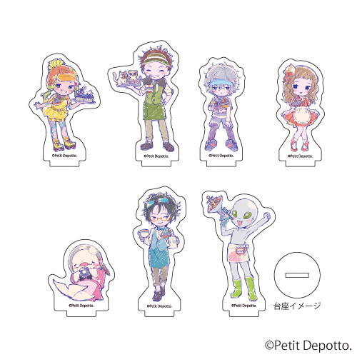 アクリルぷちスタンド「グノーシア」03/宇宙船ダイナーver. セットB(全