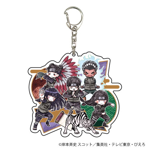 デカアクリルキーホルダー「NARUTO -ナルト- 疾風伝」03/猪鹿蝶(グラフ