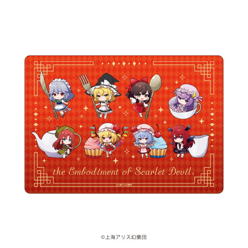 キャラクリアケース「東方紅魔郷」01/整列デザイン(フォトきゃら