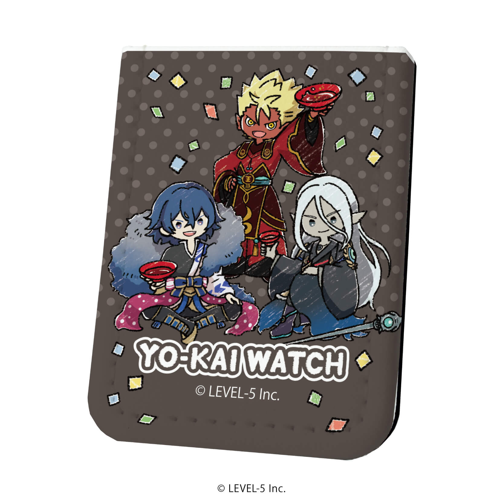 レザーフセンブック「妖怪ウォッチ」10/10周年ver. ブラック(グラフ