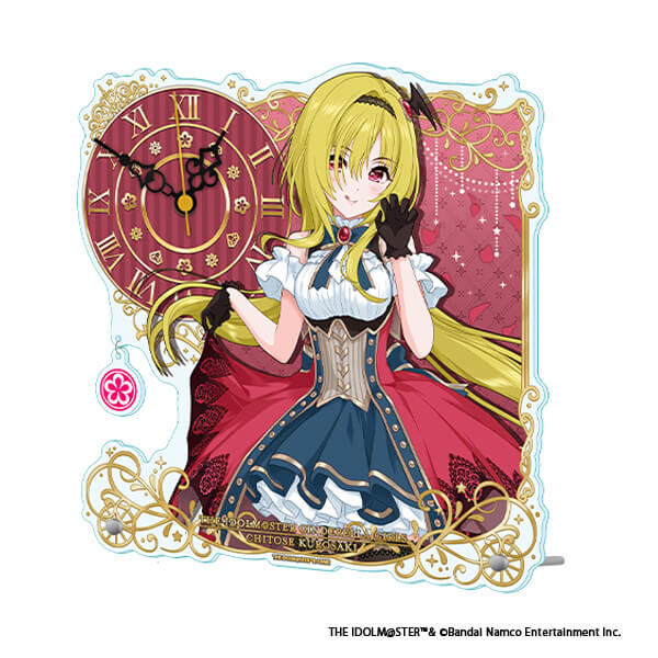 アイドルマスターシンデレラガールズ アクリル置時計 黒埼ちとせ + Ver