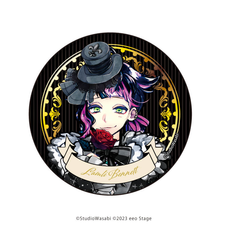 缶バッジ「悪魔執事と黒い猫」10/黒のお茶会ver. 【BOX02】 ブラインド