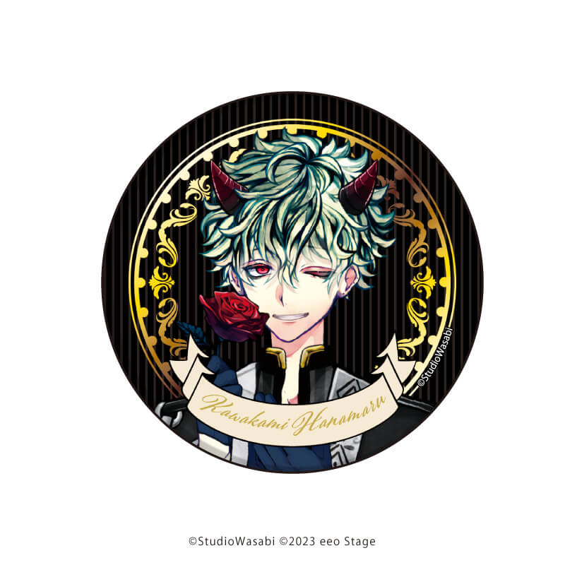 缶バッジ「悪魔執事と黒い猫」09/黒のお茶会ver. 【BOX01】 ブラインド