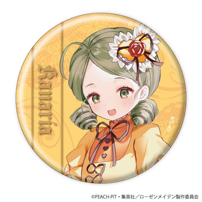 ローゼンメイデンミニ缶バッジ2点セット 水銀燈 雛苺 薔薇乙女