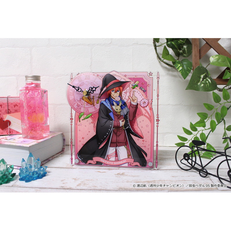 弱虫ペダル LIMIT BREAK 描き下ろしアクリル置時計 魔法学園ver.【新開