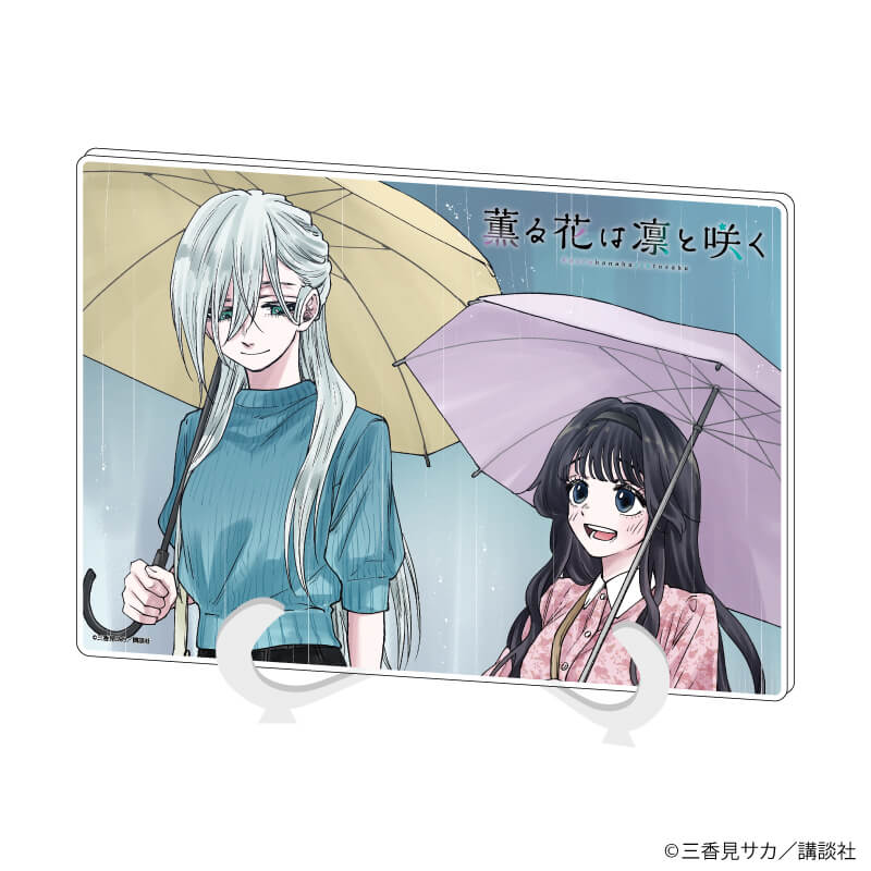 薫*凛様 手描きイラスト オリジナルイラスト アナログイラスト 色紙