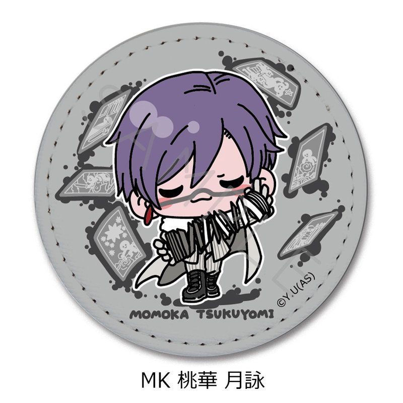 ☆coco☆桃華月詠 ファボテリア 桃源暗鬼 缶バッジ 天使 アップver