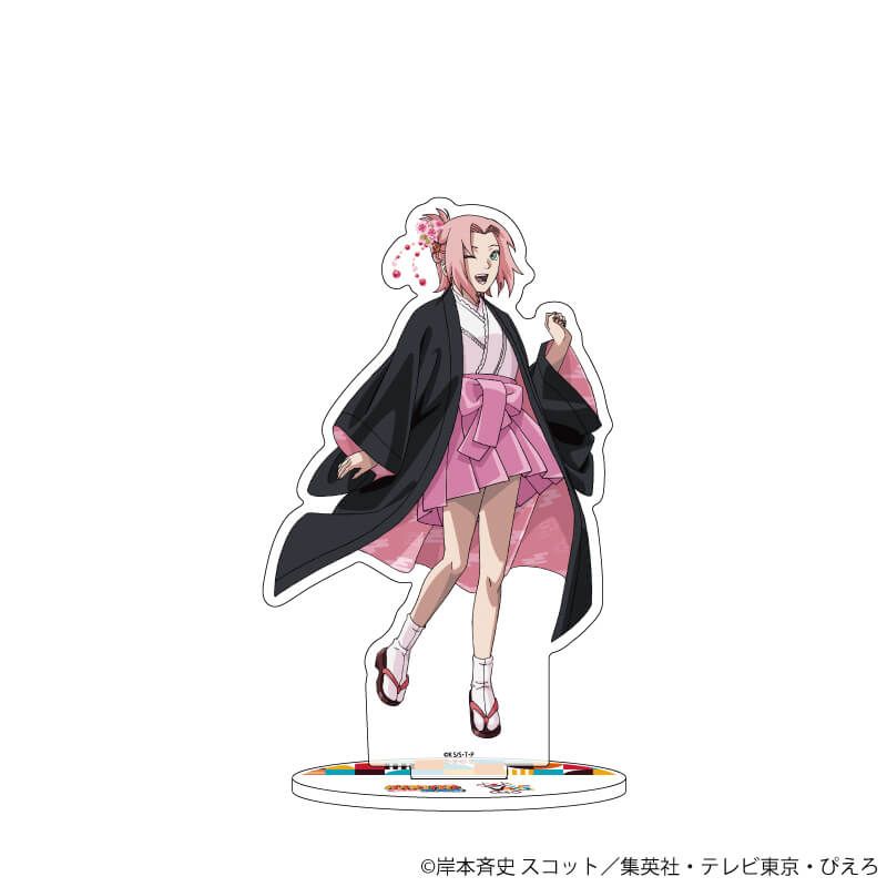アクリルスタンド「NARUTO＆BORUTO」03/春野サクラ ぴえろ45周年ver