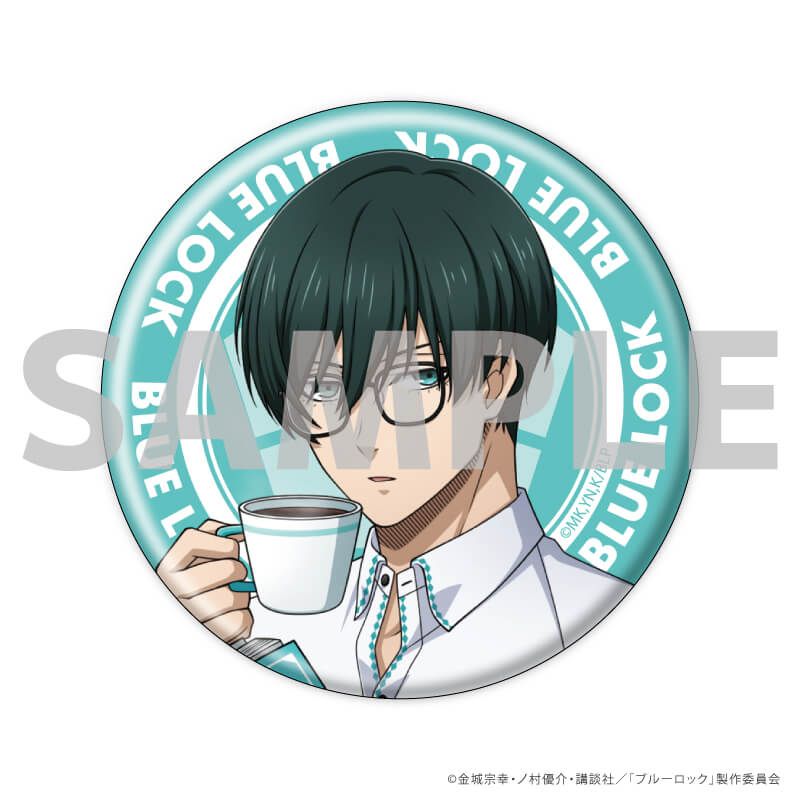 缶バッジ「TVアニメ『ブルーロック』」04/メガネver. コンプリートBOX
