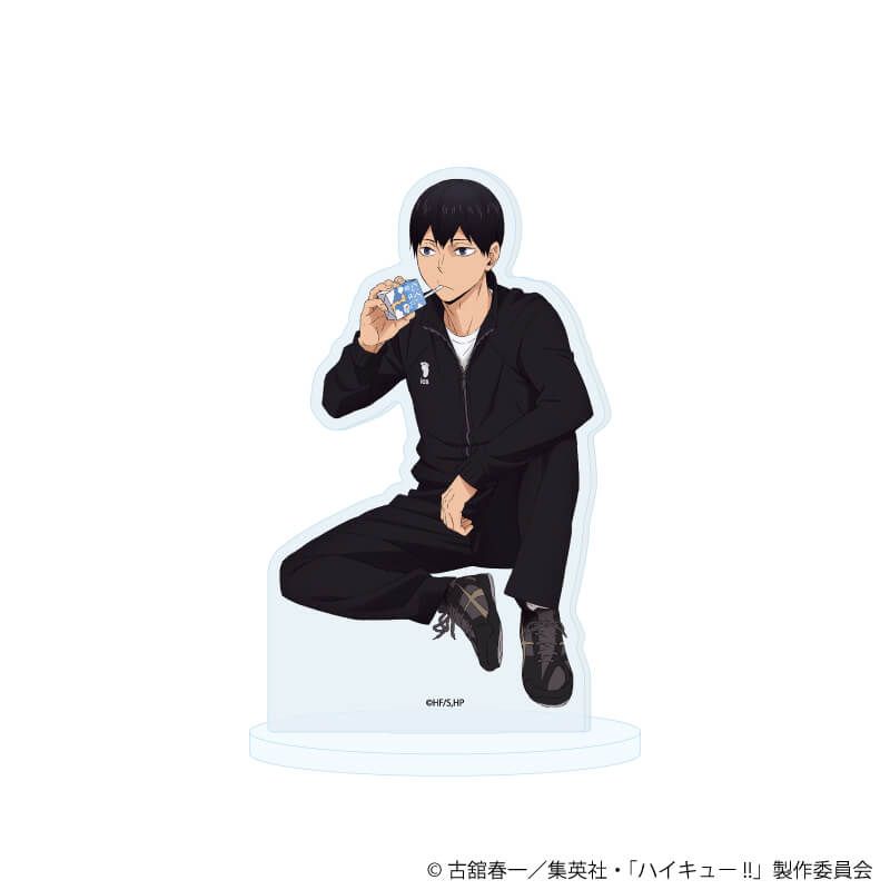 キャラアクリルフィギュア「ハイキュー!!」12/影山飛雄 リラックスver