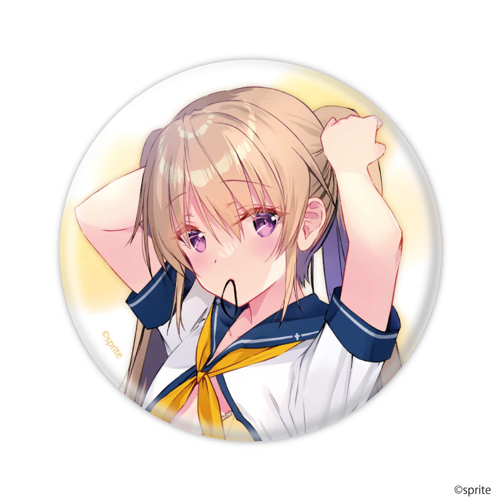 缶バッジ「蒼の彼方のフォーリズム」01/朝のお着換えver. コンプリート