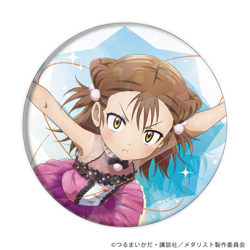 ホログラム缶バッジ(57mm)「TVアニメ『メダリスト』」01/コンプリート