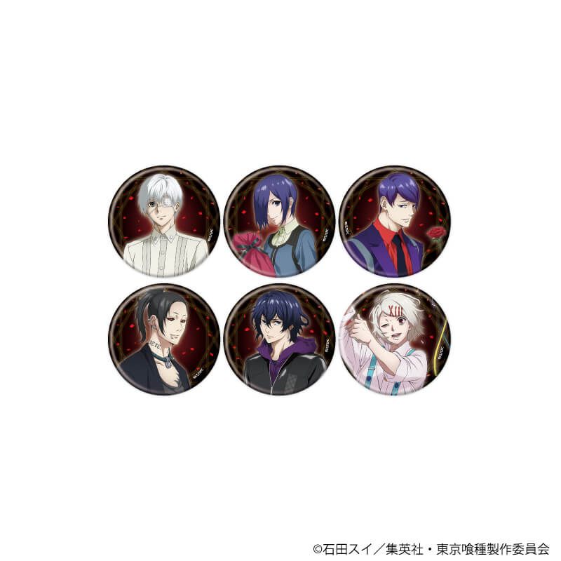 缶バッジ「東京喰種」03/お祝いver. コンプリートBOX(全6種)(描き