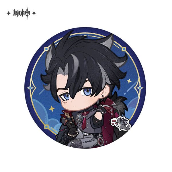 原神 星々からの手紙シリーズ キャラ缶バッジ リオセスリ｜アニメ