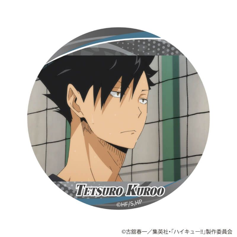 ホログラム缶バッジ(57mm)「ハイキュー!!」01/トレーディング(9種