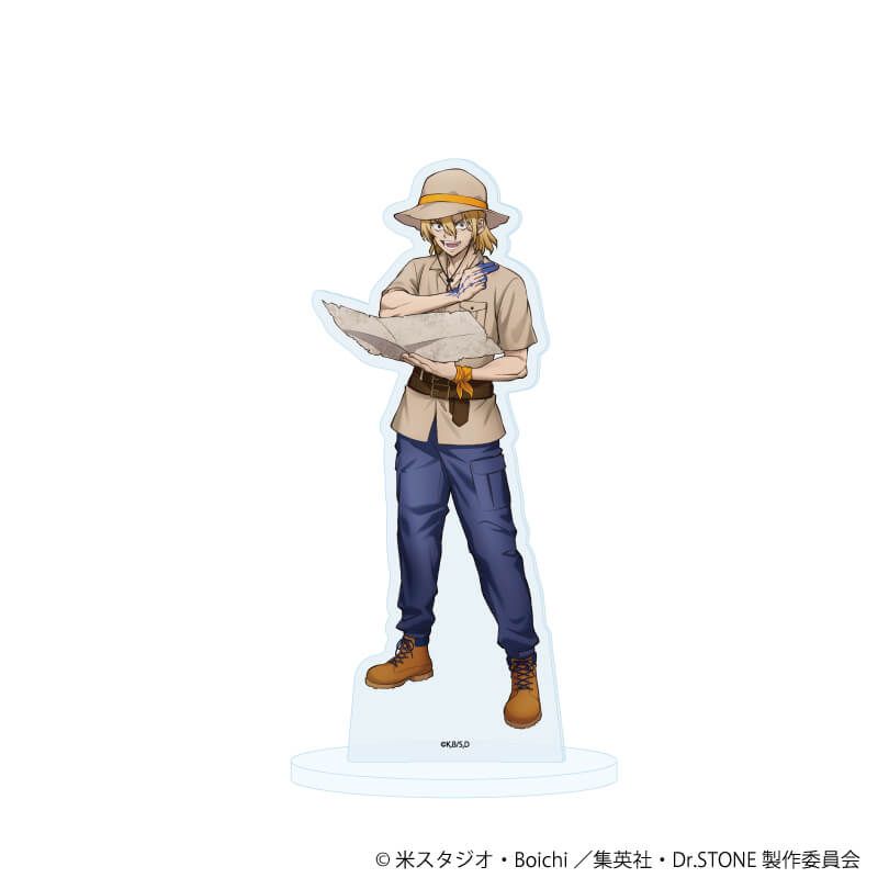 アクリルスタンド「Dr.STONE」56/探検家ver. 七海龍水(描き下ろし