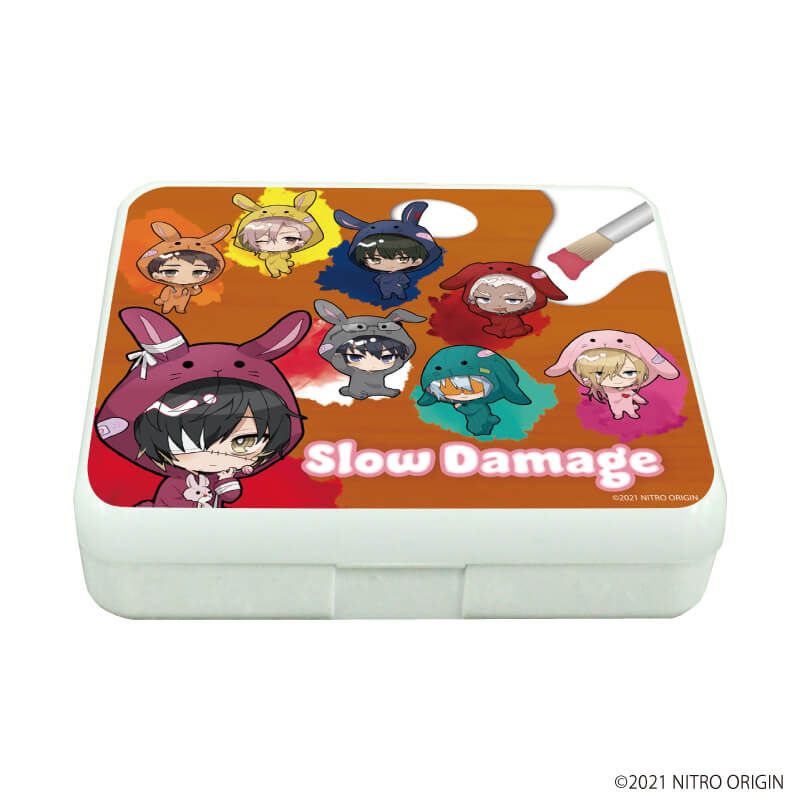 缶バッジ「スロウ・ダメージ」13/コンプリートBOX(全8種)(ミニキャラ