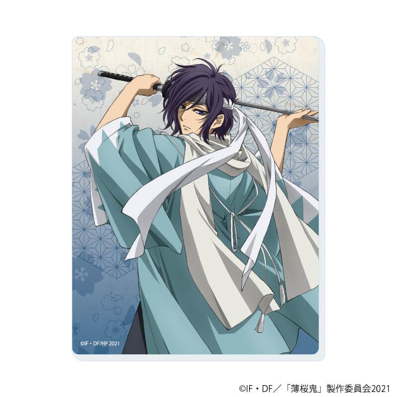 アクリルカード「TVアニメ『薄桜鬼』」01/コンプリートBOX(全5種)(描き