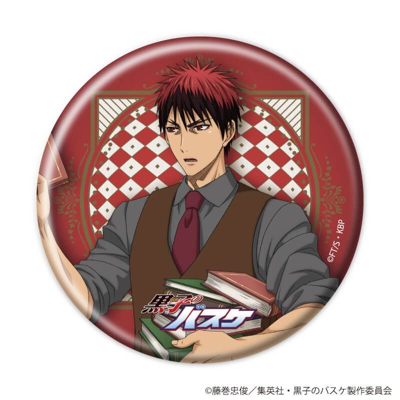 黒子のバスケ 赤司征十郎 ナンジャタウン ホワイトスーツ 缶バッジ