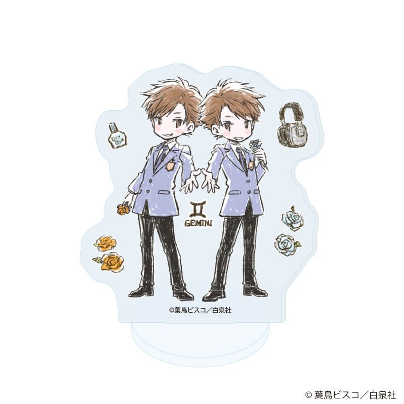 アクリルぷちスタンド「桜蘭高校ホスト部」02/制服ver. コンプリート