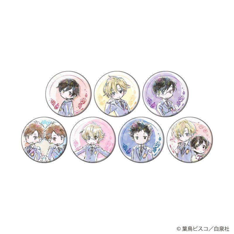 ホログラム缶バッジ(65mm)「桜蘭高校ホスト部」01/制服ver