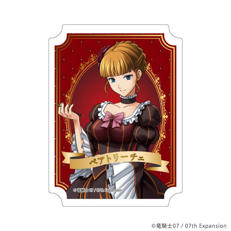 ダイカットスマホステッカー「うみねこのなく頃に」01/ベアトリーチェ