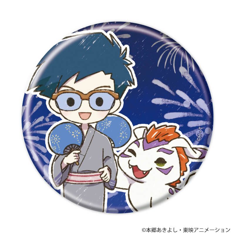 缶バッジ「デジモンアドベンチャー」08/浴衣ver. コンプリートBOX(全8