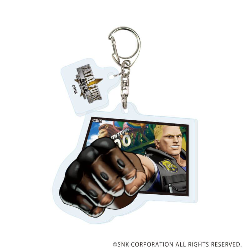 パーツ付きアクリルキーホルダー「餓狼伝説 City of the Wolves」01