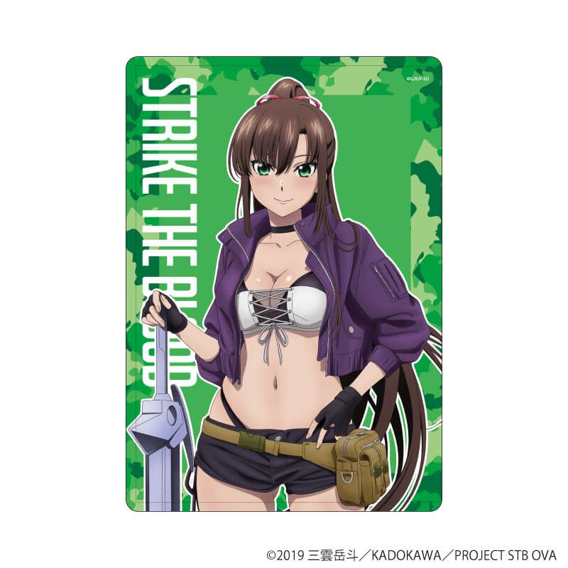 アクリルスタンド「ストライク・ザ・ブラッド」02/藍羽浅葱 ミリタリー