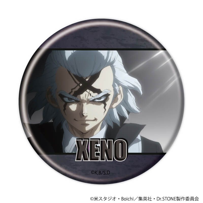 缶バッジ「Dr.STONE」30/ブラインド(8種)(場面写イラスト)｜アニメ