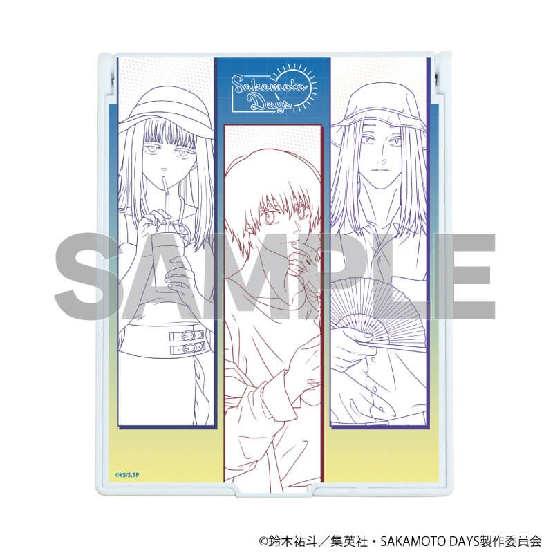 デカキャラミラー「SAKAMOTO DAYS」04/南雲&神々廻&大佛 夏私服ver