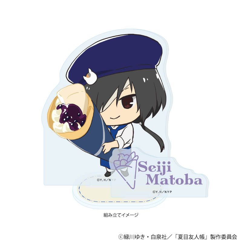 アクリルスタンドプレート「夏目友人帳」13/的場静司 クレープver