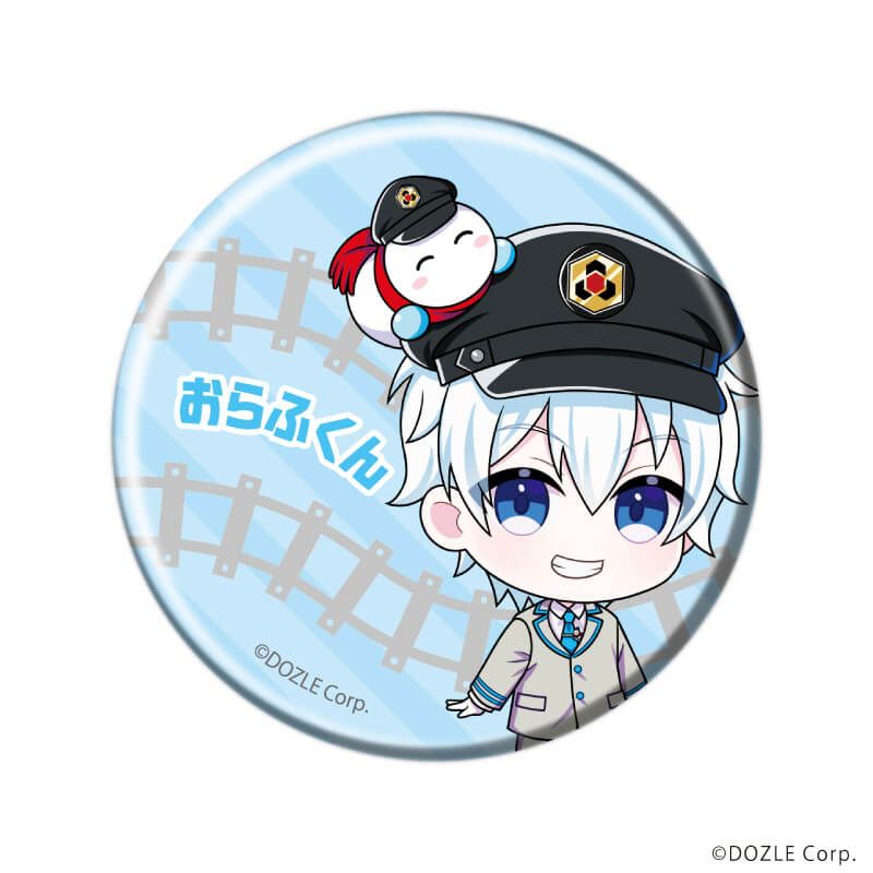 マット加工缶バッジ(57mm)「ドズル社」02/駅員ver. コンプリートBOX(全