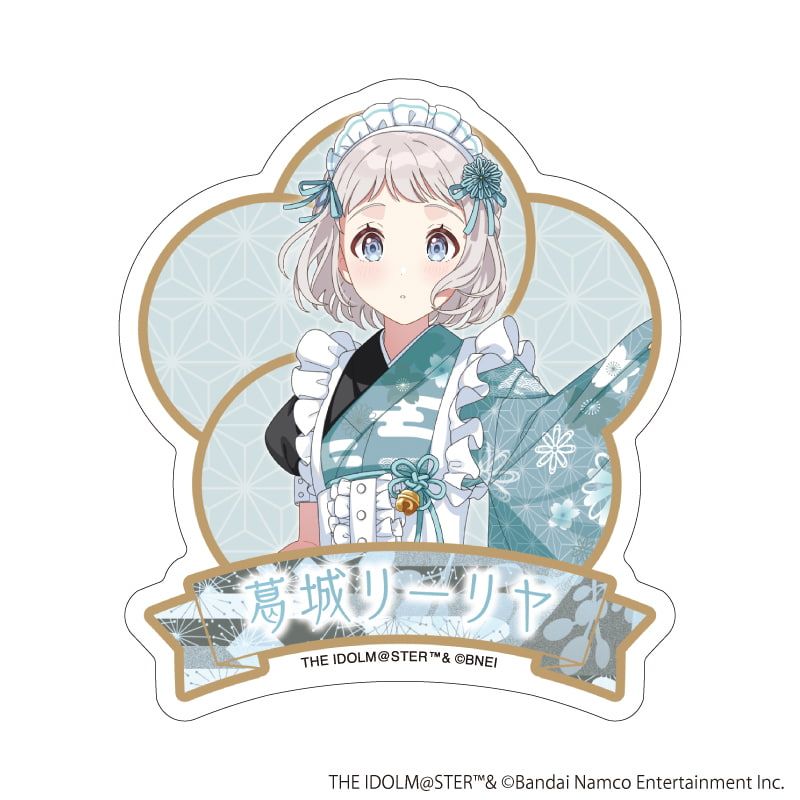 ダイカットスマホステッカー「学園アイドルマスター」17/葛城リーリヤ