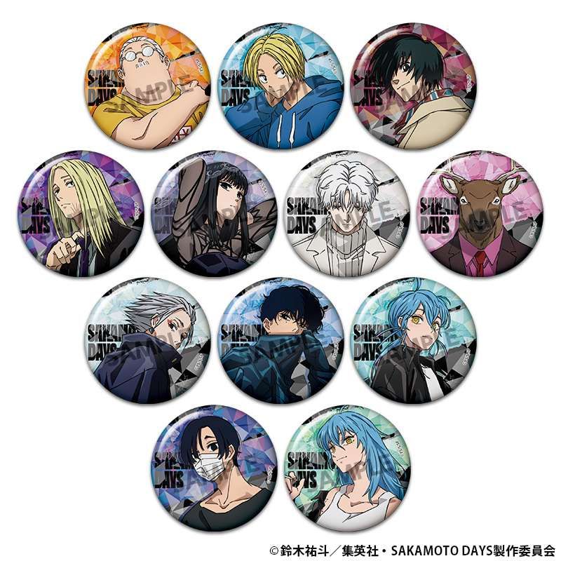 SAKAMOTO DAYS アクリルバッジ スラー x 有月 非売品 SAKAMOTO DAYS