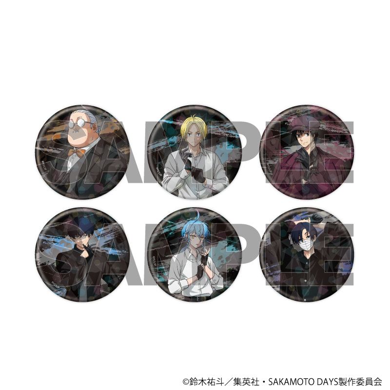 ホログラム缶バッジ(57mm)「SAKAMOTO DAYS」24/革手袋ver. ブラインド