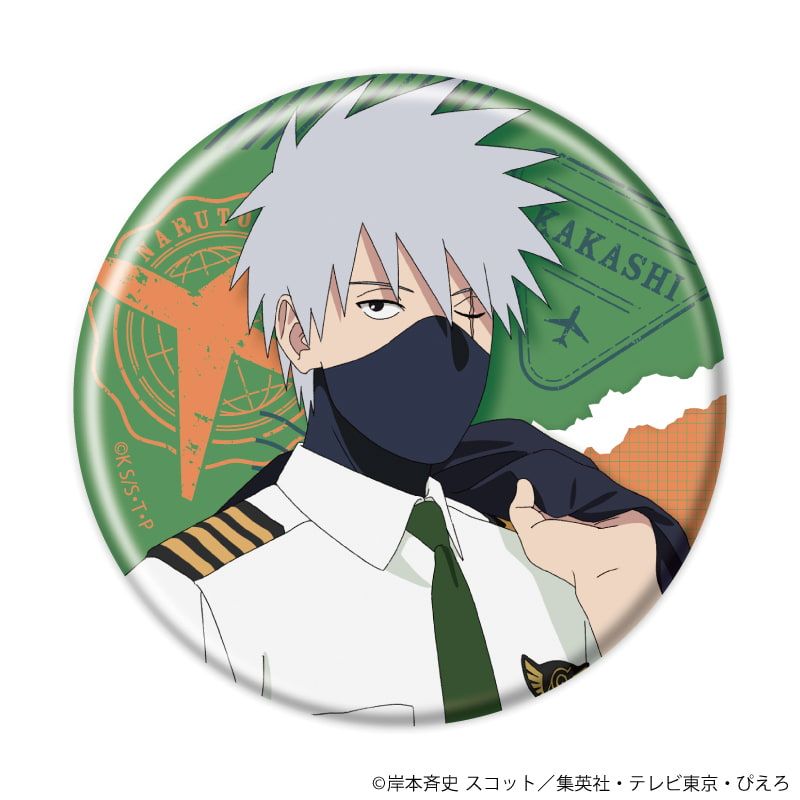 缶バッジ「NARUTO-ナルト- 疾風伝」16/パイロットver. コンプリート
