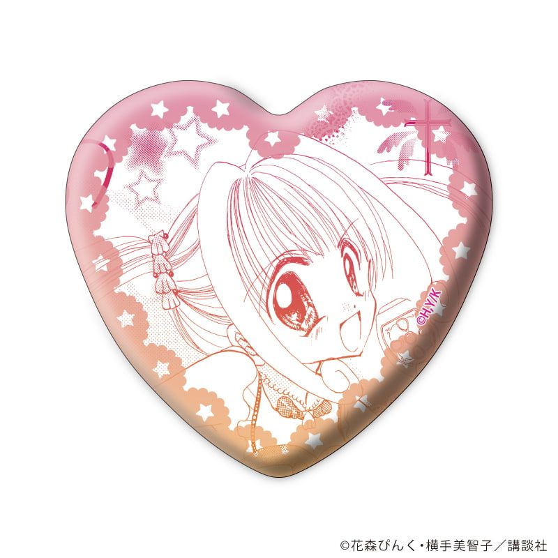 ハート型缶バッジ「マーメイドメロディーぴちぴちピッチ」01/アイドル