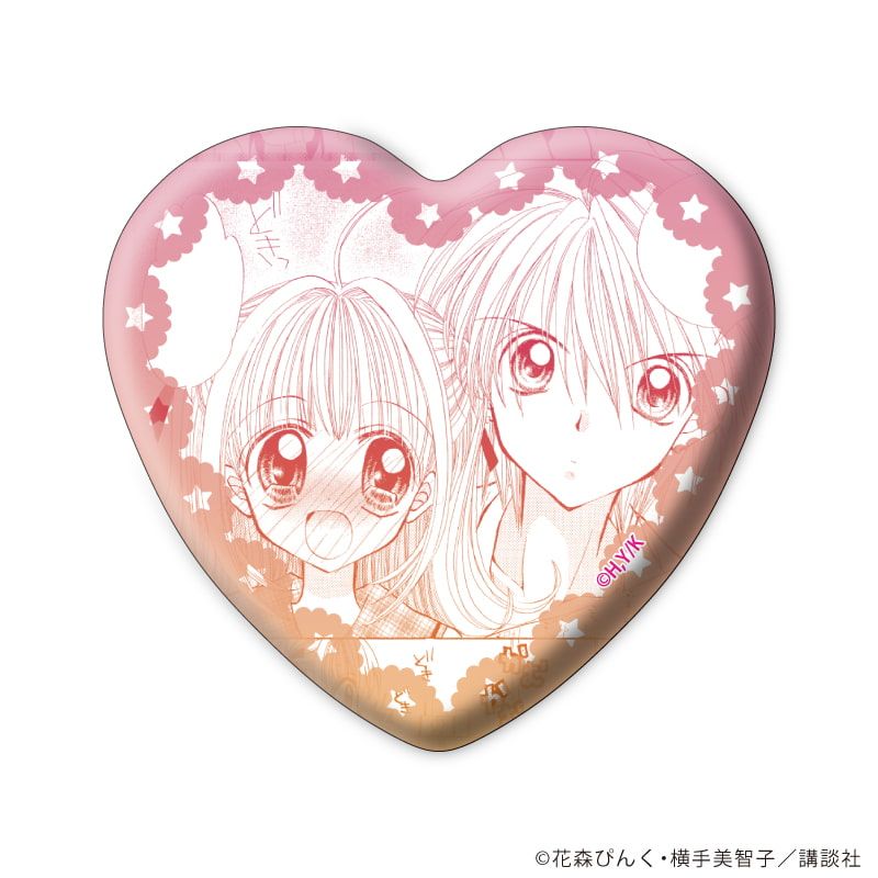 ハート型缶バッジ「マーメイドメロディーぴちぴちピッチ」01/アイドル