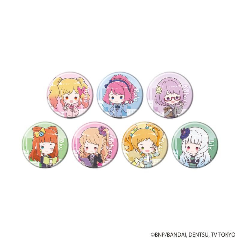 缶バッジ「アイカツスターズ！」08/オフィスガールver. コンプリート