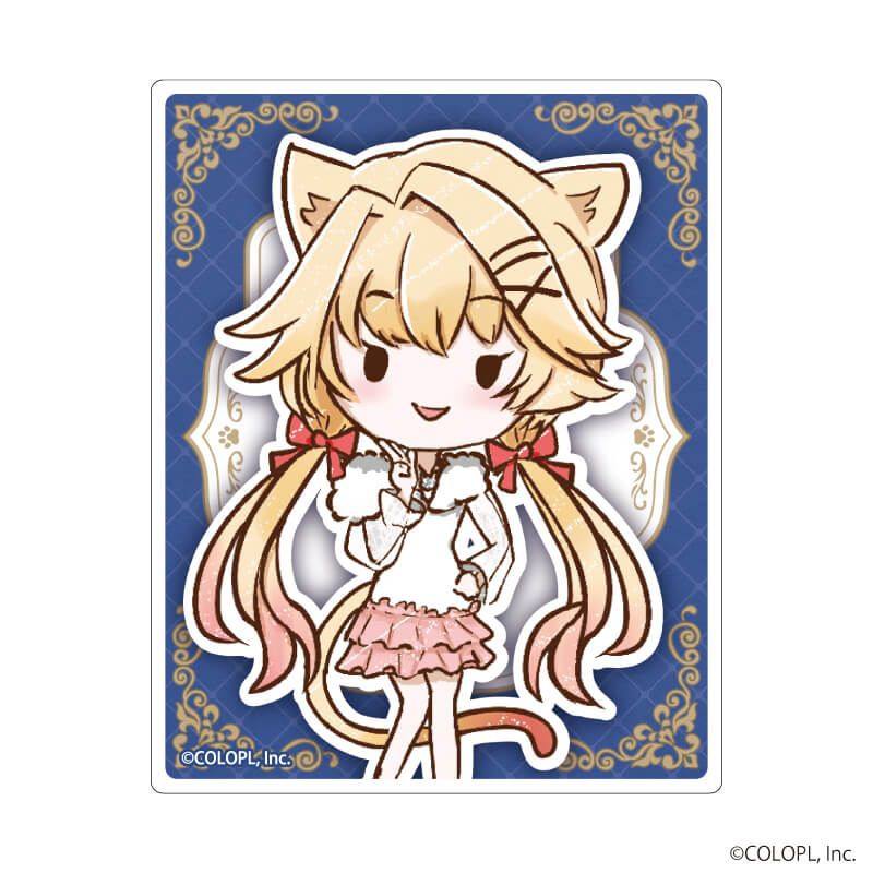 ミニクリアステッカー「白猫プロジェクト」01/猫の日ver. ブラインド(9