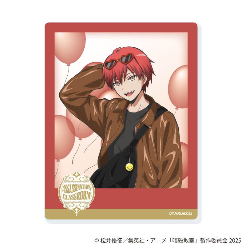 アクリルカード「TVアニメ『暗殺教室』」01/遊園地ver. コンプリート