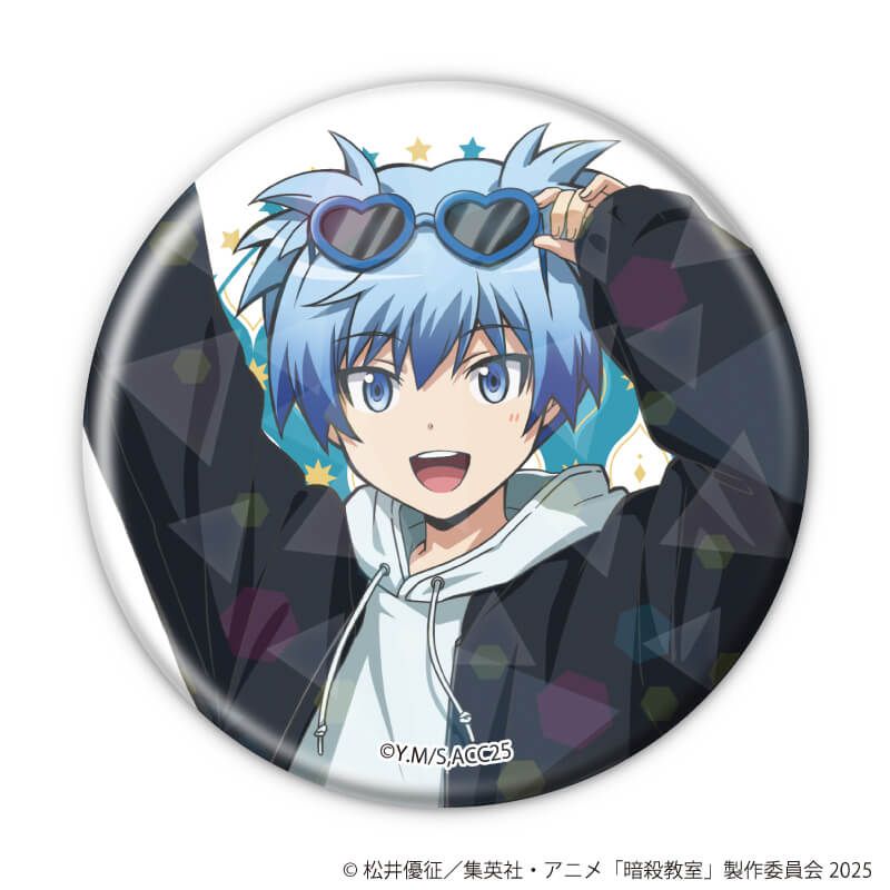 ホログラム缶バッジ(57mm)「TVアニメ『暗殺教室』」01/遊園地ver