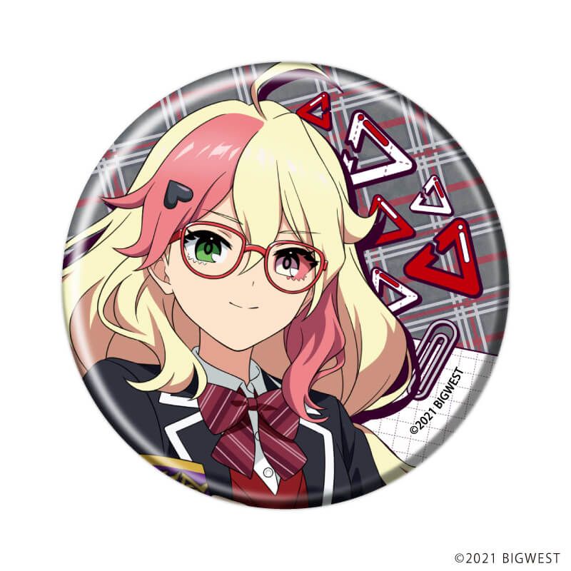 缶バッジ「劇場版マクロスΔ 絶対LIVE!!!!!!」08/ギャルvs生徒会ver