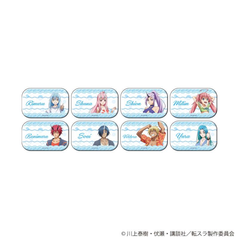 スクエア缶バッジ「劇場版 転生したらスライムだった件 蒼海の涙編」01