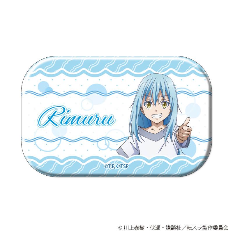 スクエア缶バッジ「劇場版 転生したらスライムだった件 蒼海の涙編」01