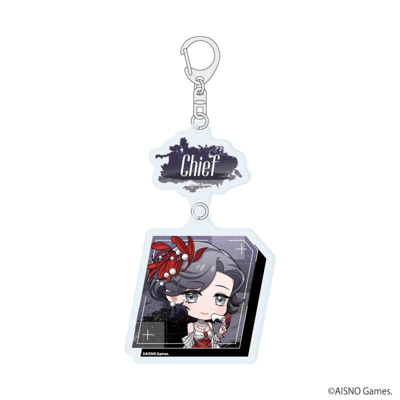 連結アクリルキーホルダー「無期迷途」02/女局長(ミニキャライラスト